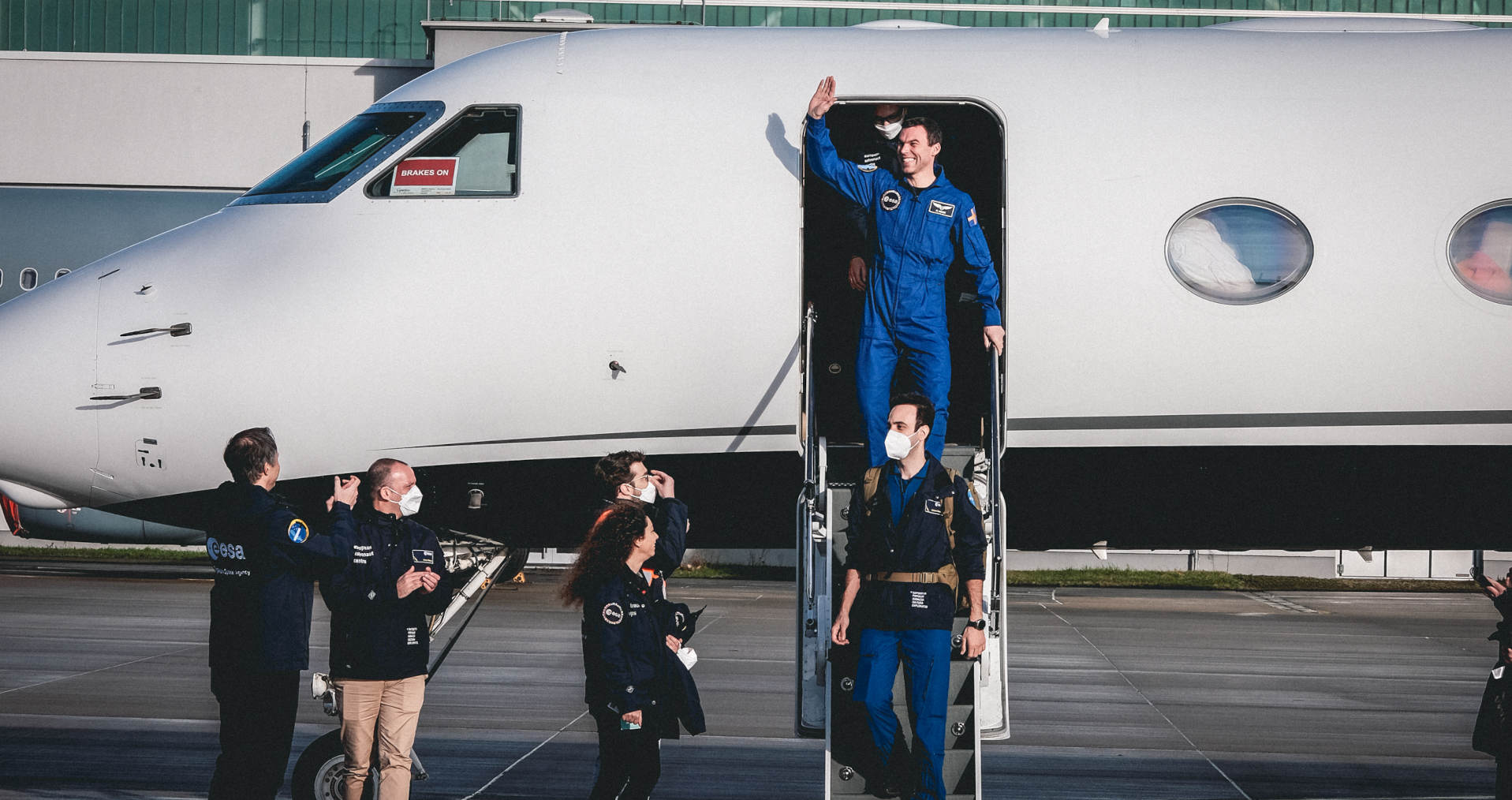 Arrival of Marcus Wandt in Cologne-Wahn