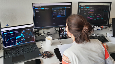 The data processing system for the STARE wind tunnel measurements