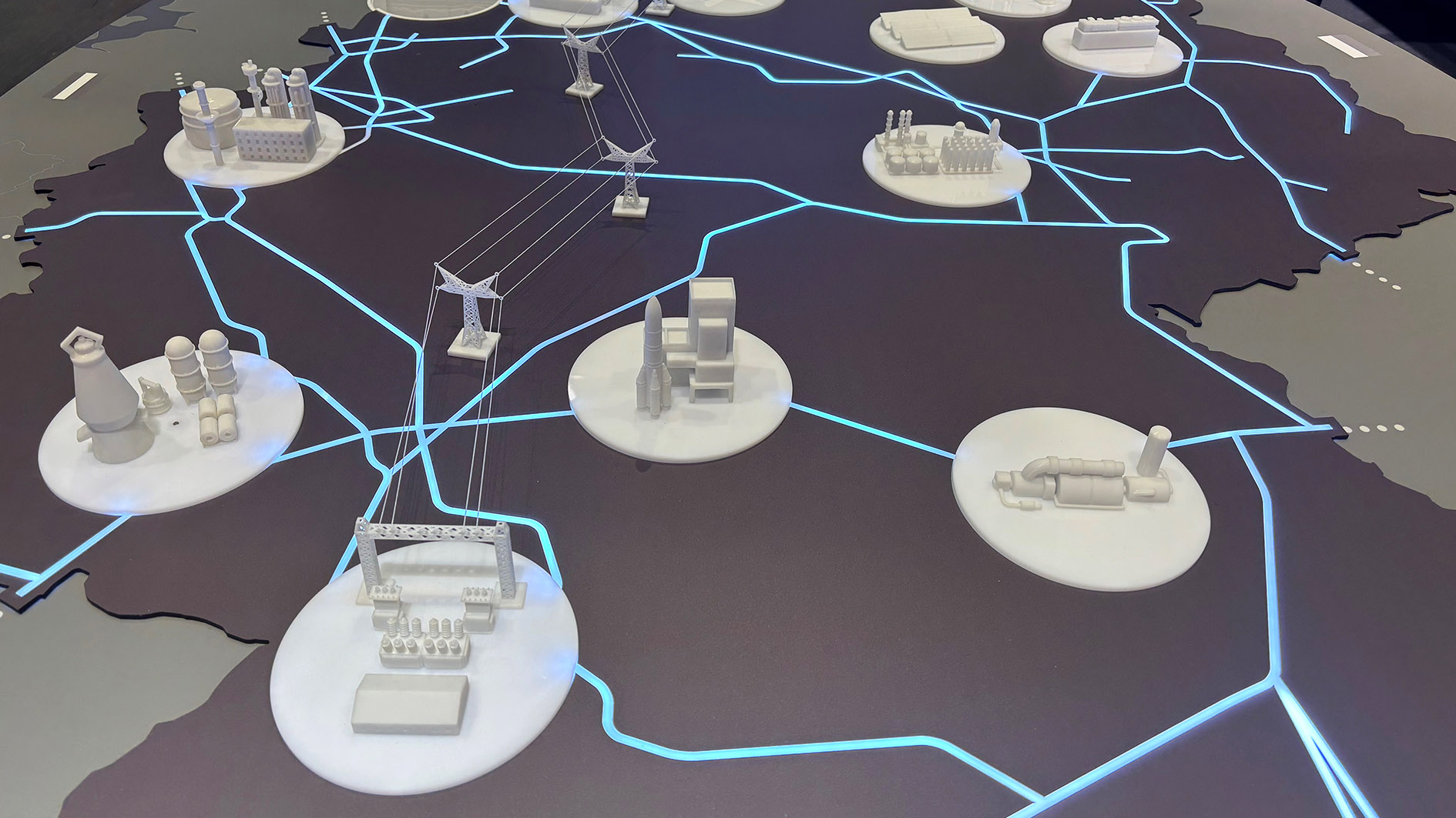 Model of Germany’s future hydrogen core network