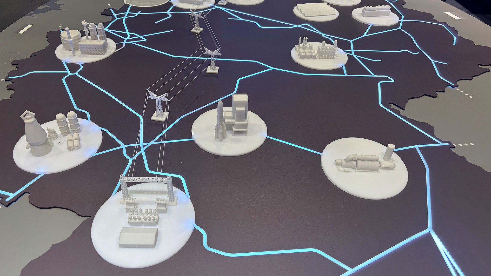Model of Germany’s future hydrogen core network