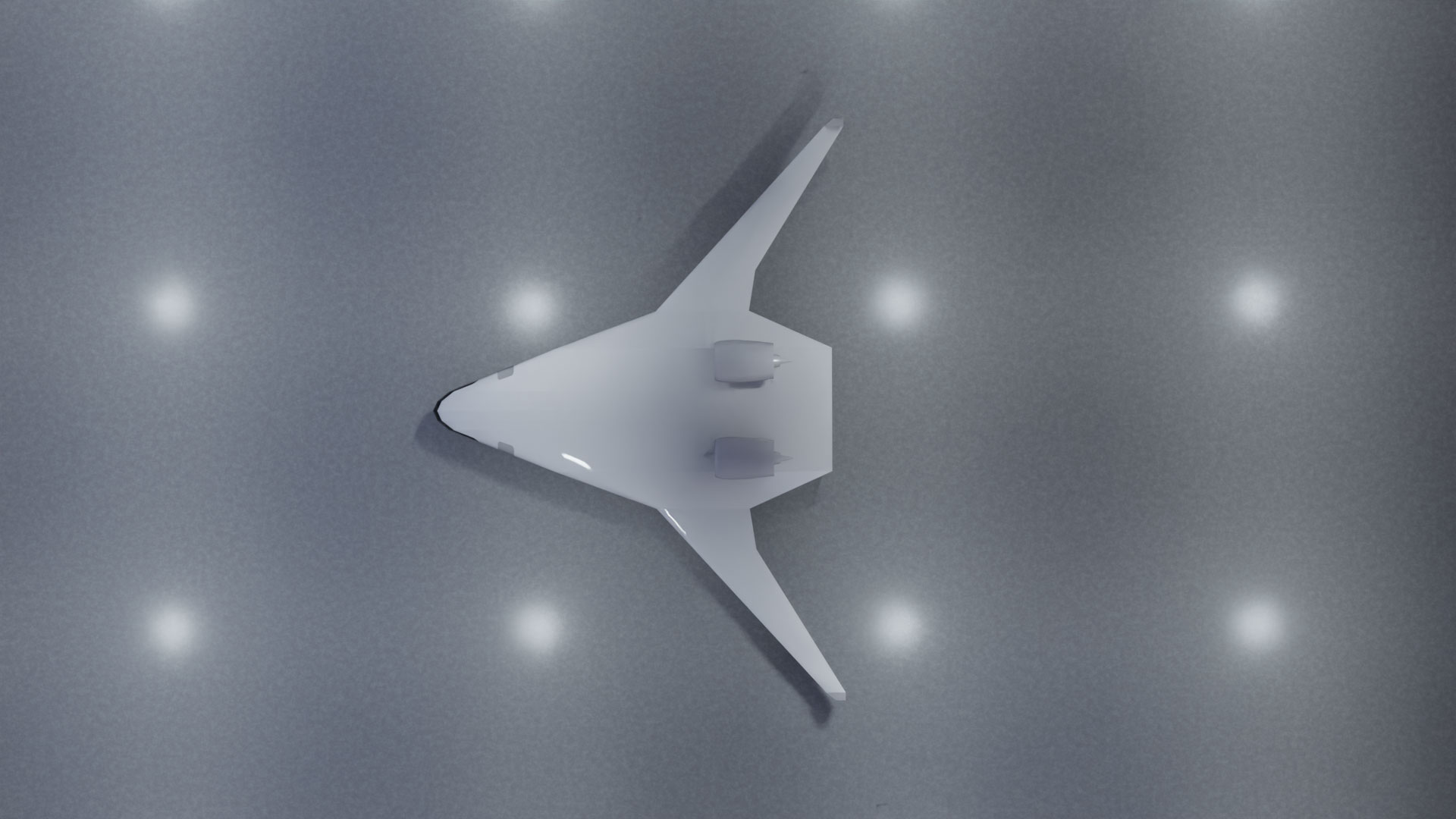 D150-BWB concept – top view