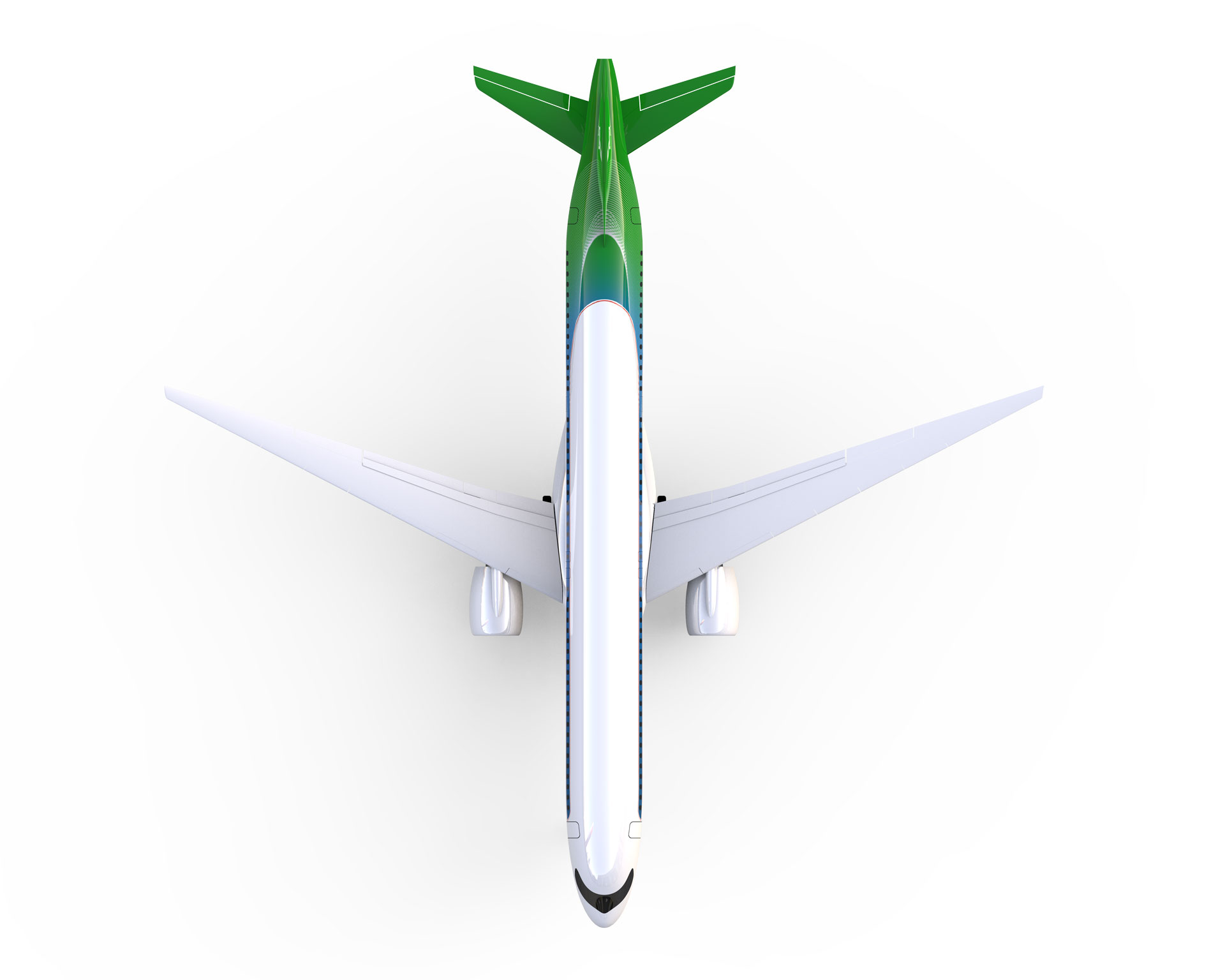 DLR-F25 concept – top view