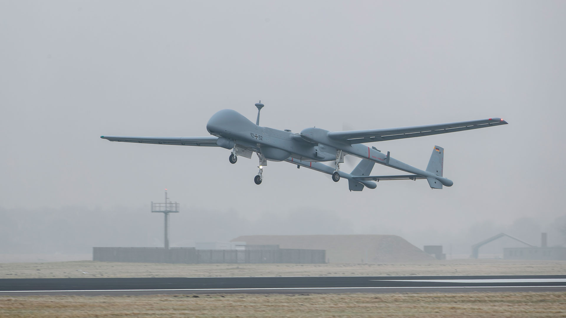 A German Heron TP drone has now been flown in upper airspace