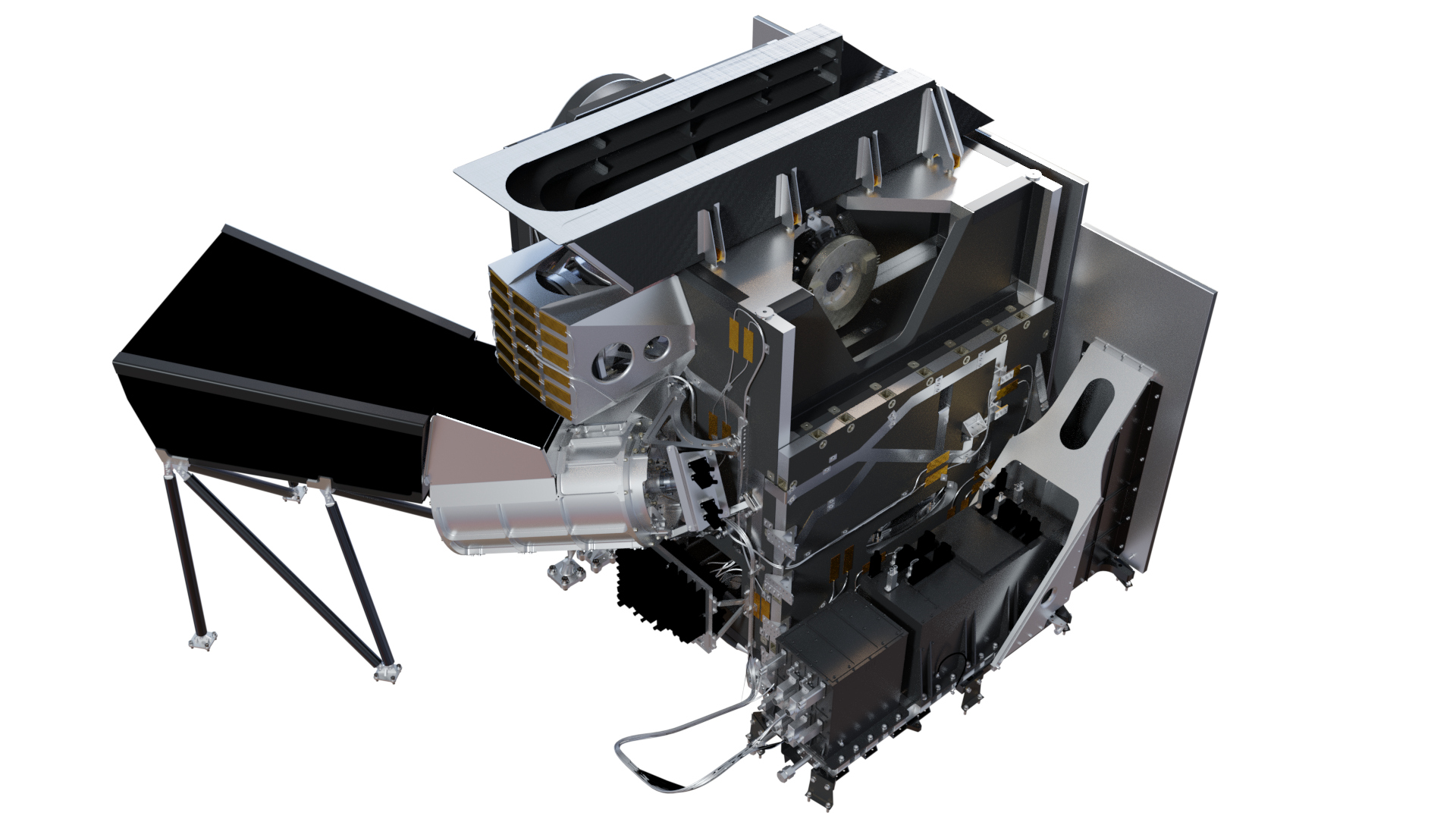 Digital model of the METimage multispectral camera