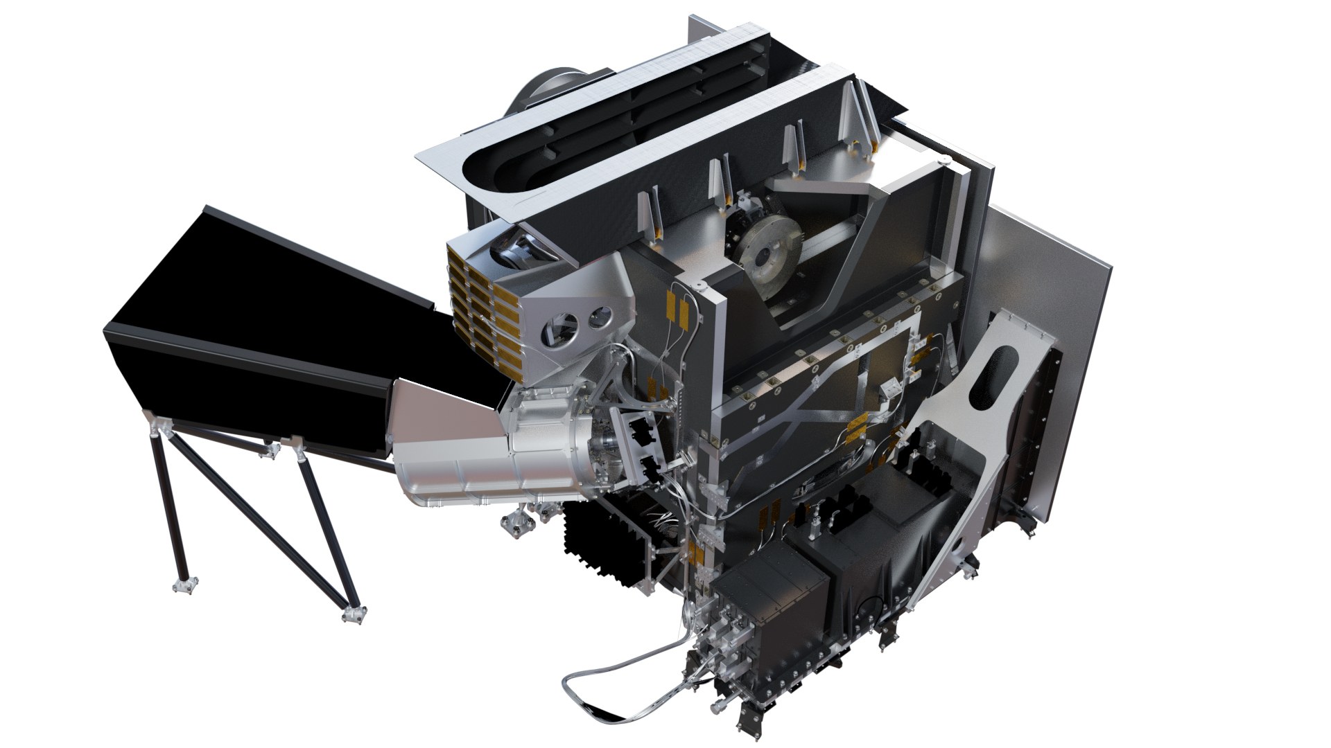 Digital model of the METimage multispectral camera