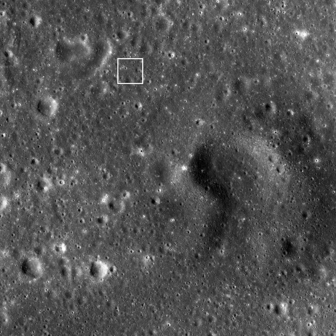Blue Ghost's landing site in Mare Crisium