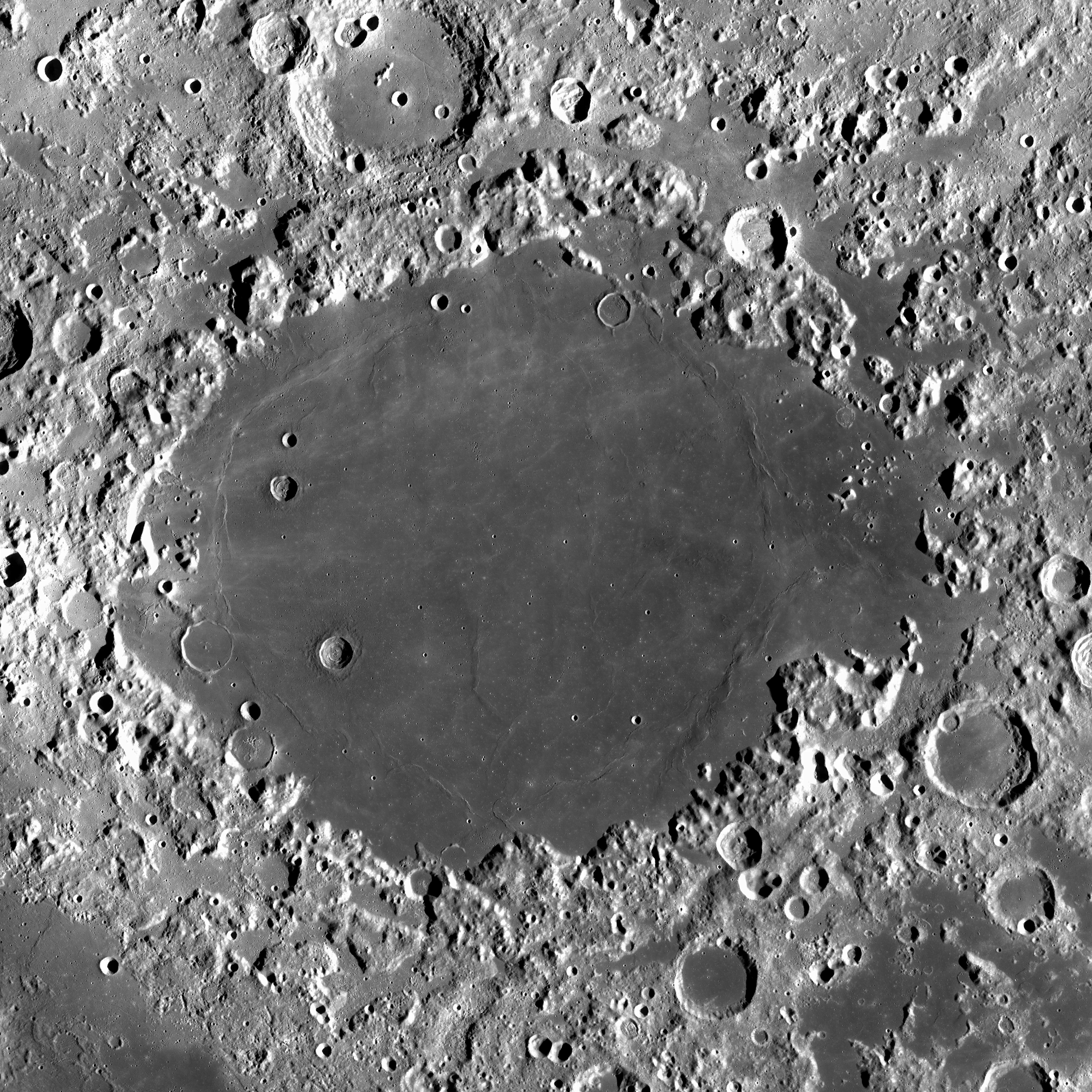 Mare Crisium: Blue Ghost landing site