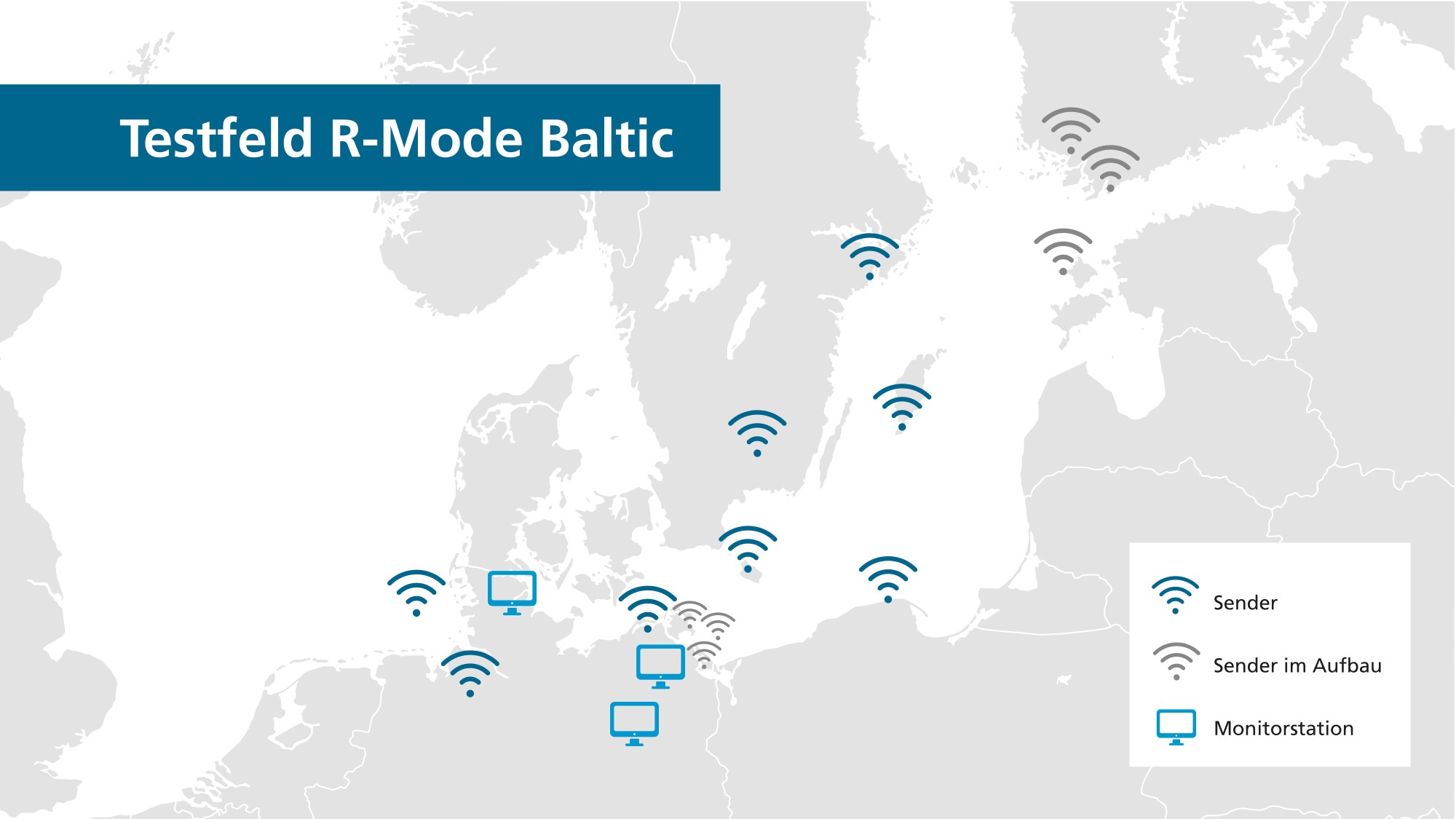 R-Mode Baltic test area
