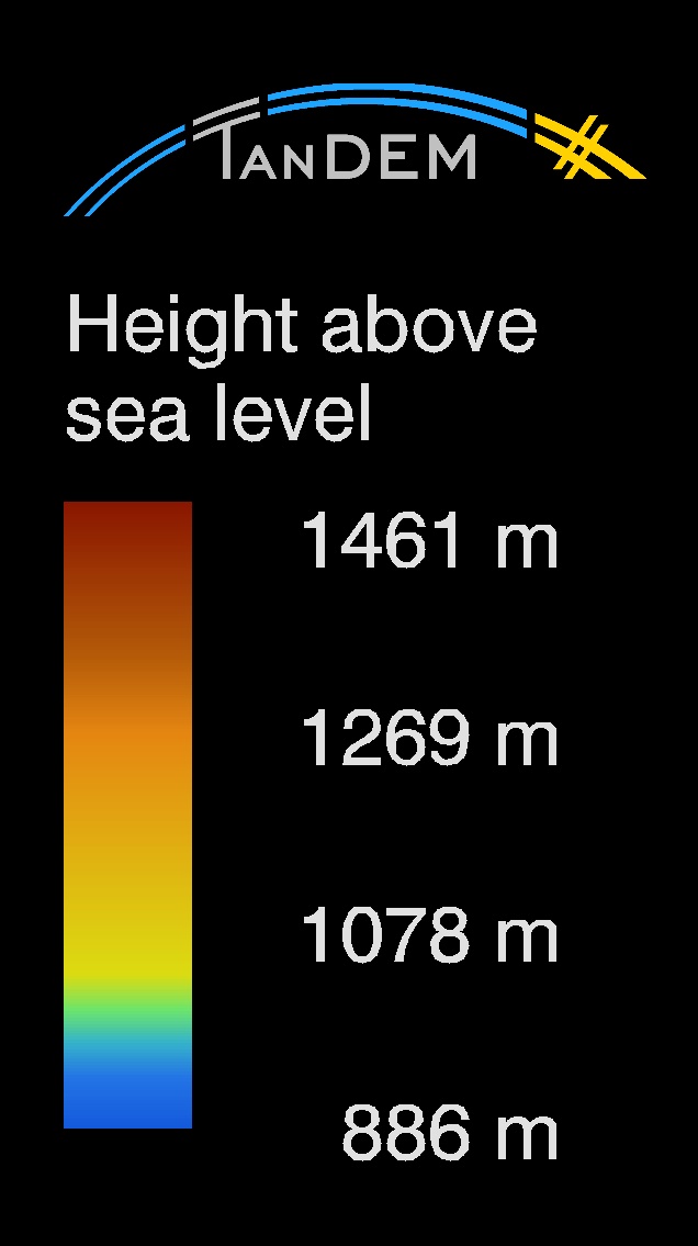 Dasht-e Lūt (height above mean sea level)