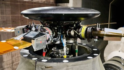 Rotor head with blade control system and sensor cabling