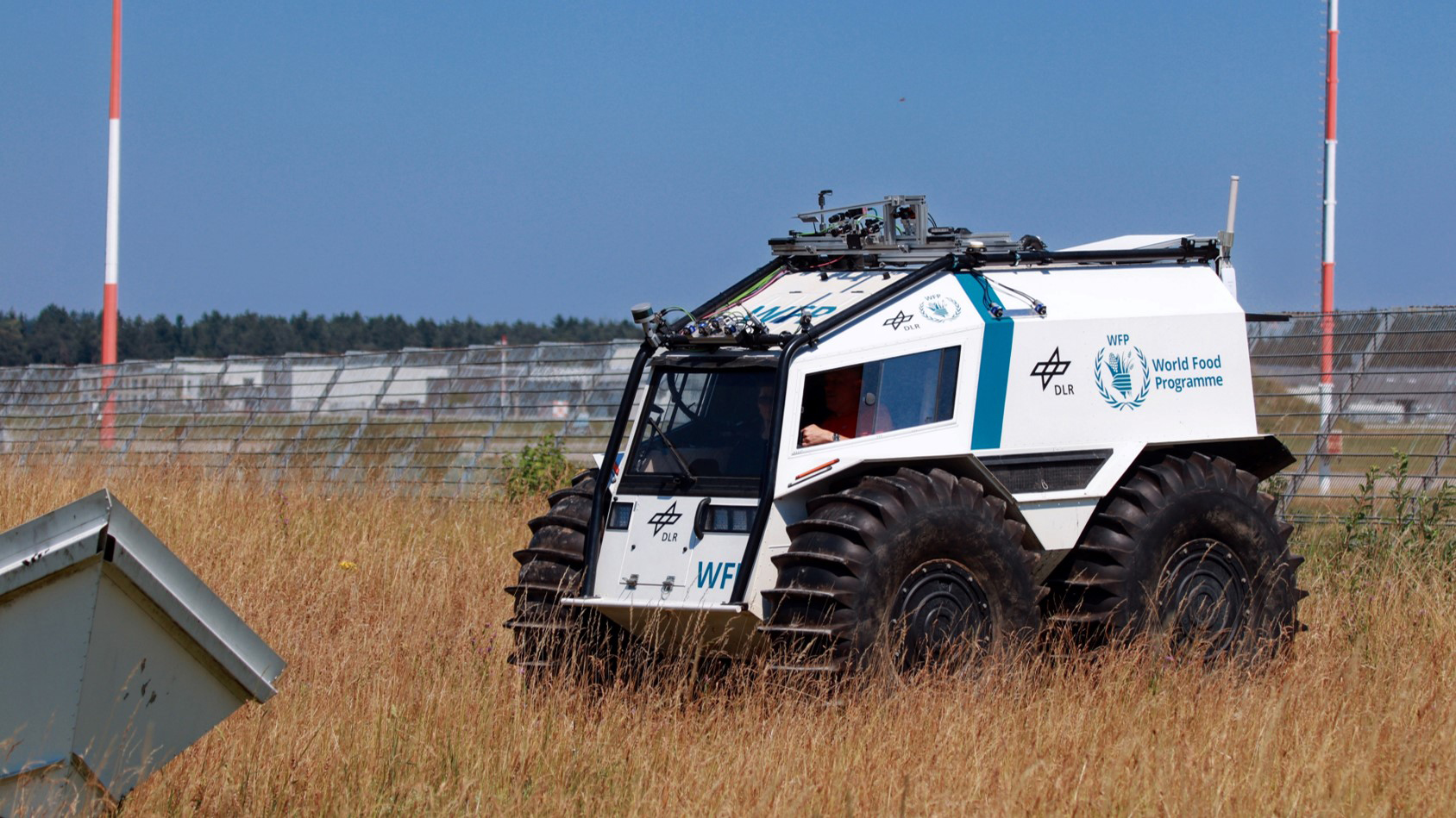 Sensor system for detecting hazardous substances on the SHERP robotic platform
