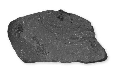 Close-up of a sample of Ryugu