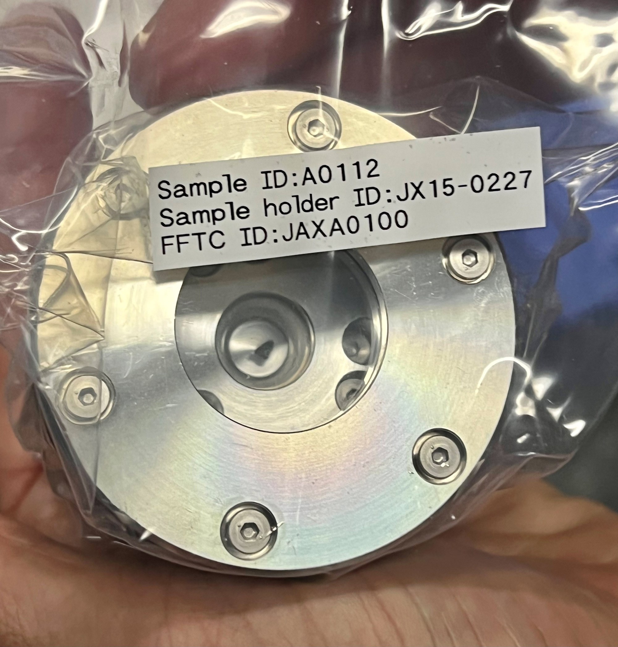 Sample container of the Hayabusa2 mission