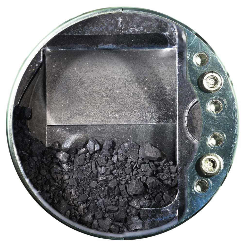 Sample container with samples from the asteroid Ryugu