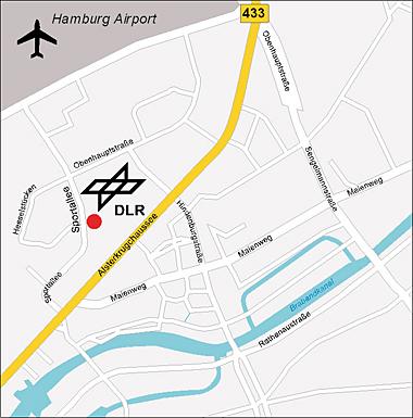 DLR Hamburg – How to find us (north)