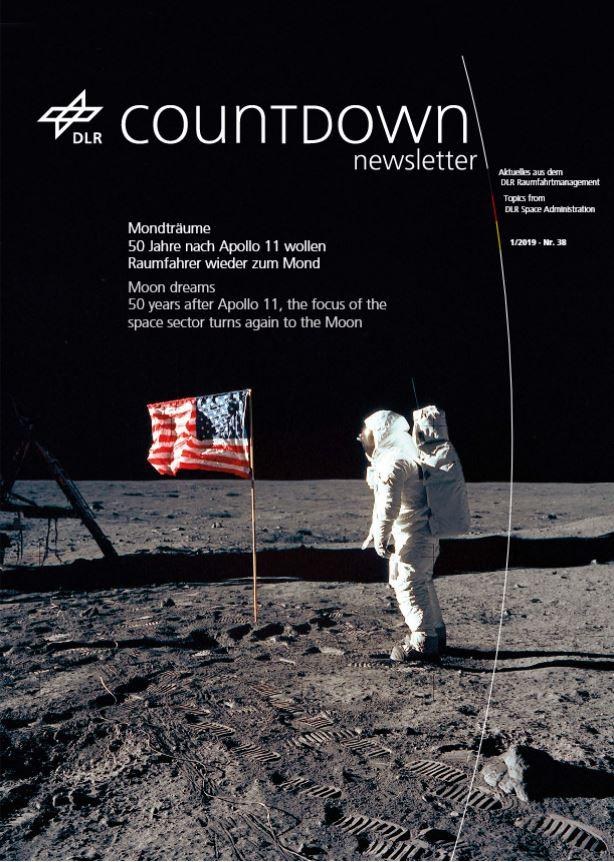 Cover image of the COUNTDOWN issue number 38