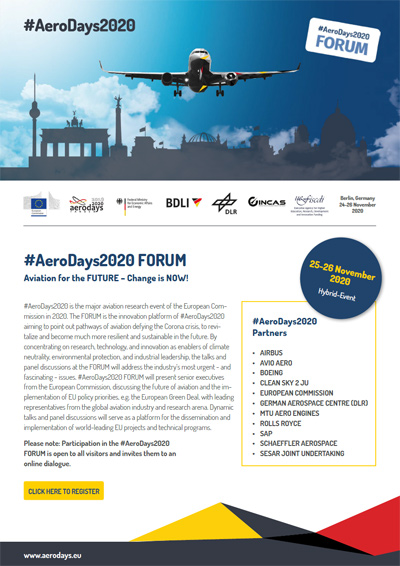 Preview image: #AeroDays2020 Forum
