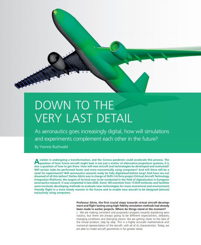 Preview image: DLRmagazine 167 - Down to the very last detail