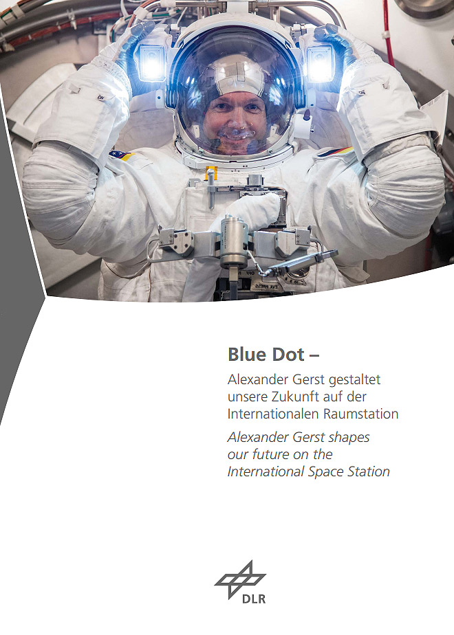 Mission brochure: Blue Dot - Alexander Gerst shapes our future on the International Space Station