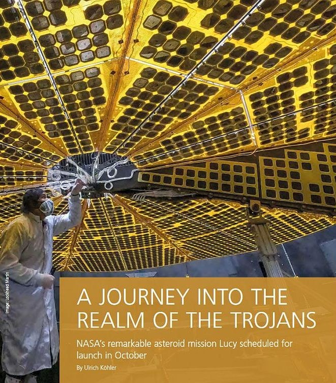 Preview image: DLRmagazine 168 - A journey into the realm of the Trojans