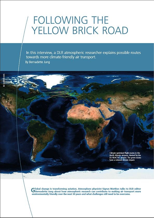 Preview image DLRmagazine 164 - Following the yellow brick road