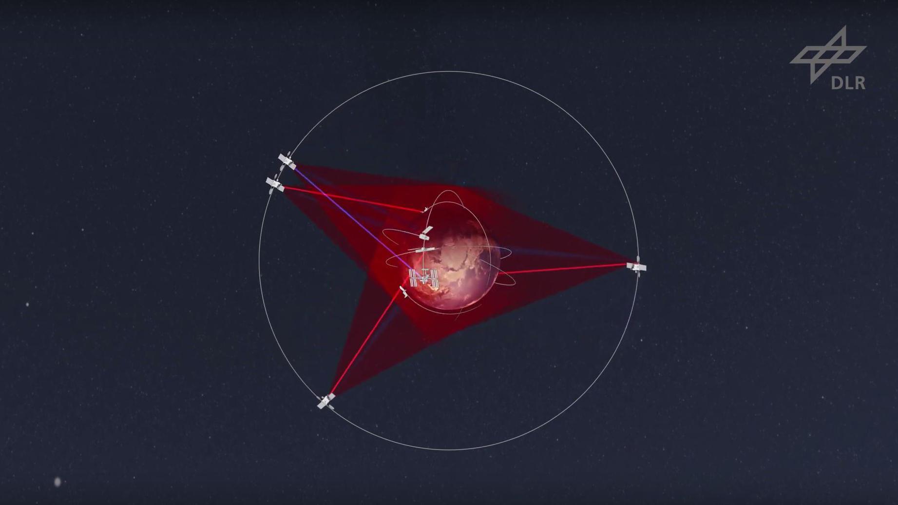 Still video: Fast data transfer - Laser communication for Europe’s space data highway