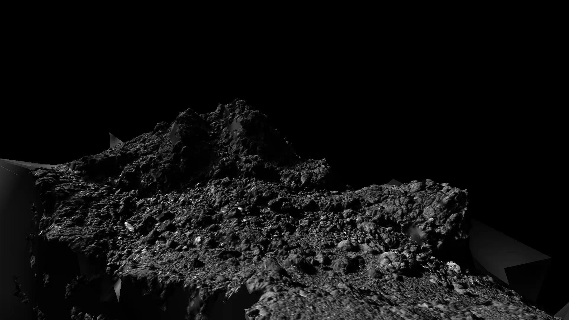 Video still - Philae Flyover