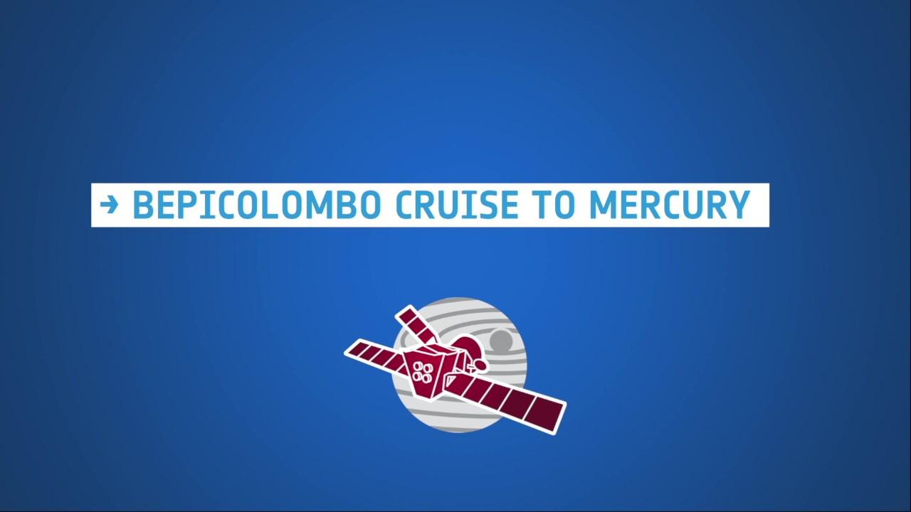 Video still: Seven year journey of BepiColombo
