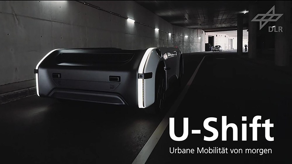 The first prototype of the U-Shift vehicle concept