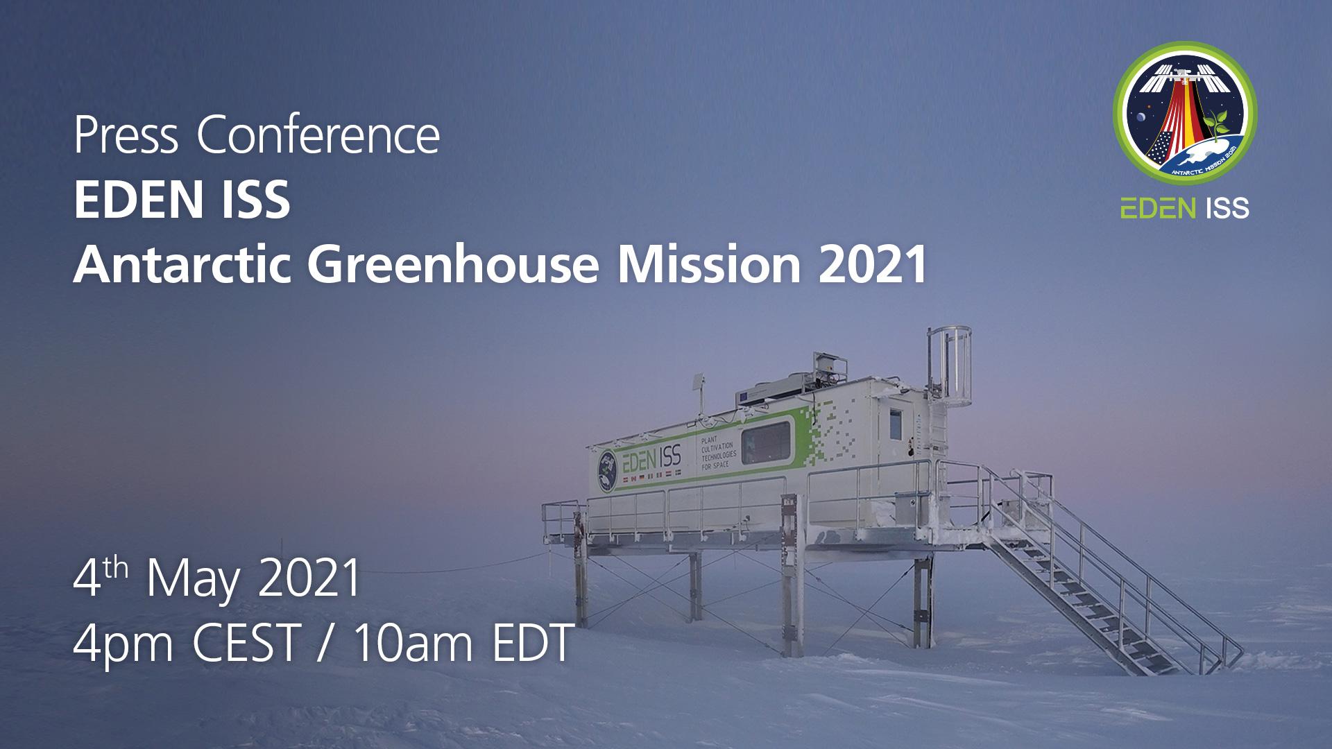 Video still: EDEN-ISS-Pressconferenz LIVESTREAM