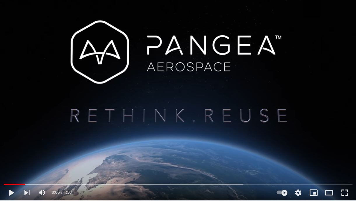 Video still: MethaLox-Aerospike-Antrieb während eines Heißlauftests