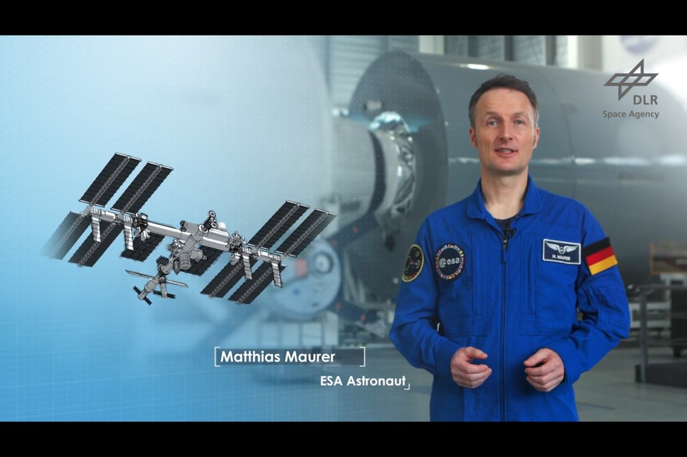 Video series about the ISS with Matthias Maurer