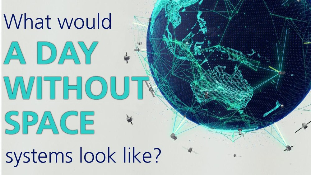 What would a day without space look like?