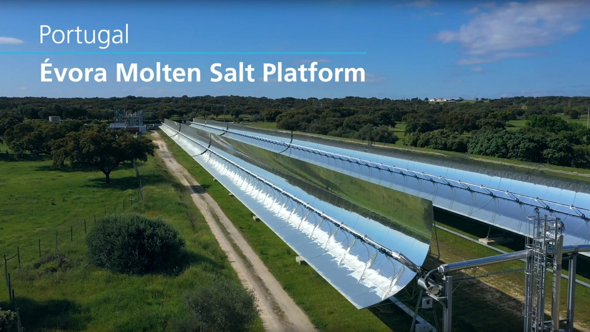 Video still: Evora Molten Salt Platform EMSP