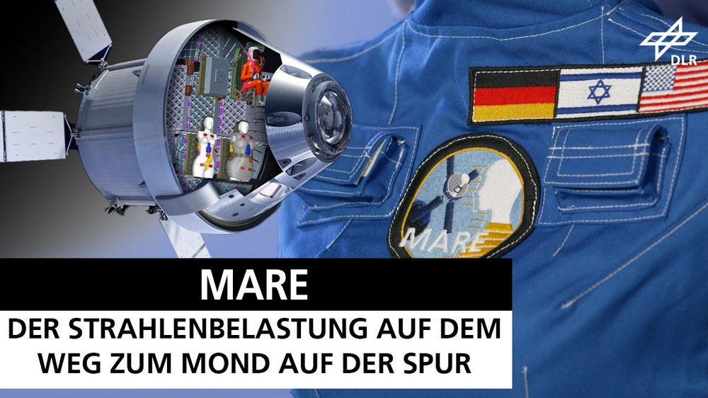Video (german): MARE - Tracking radiation exposure on the way to the Moon