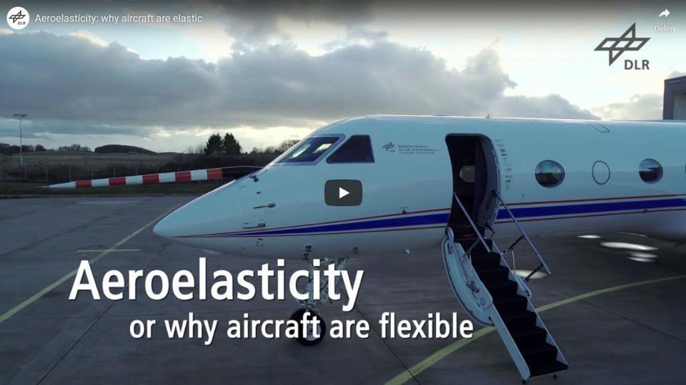 Still video – Aeroelasticity: why aircraft are elastic