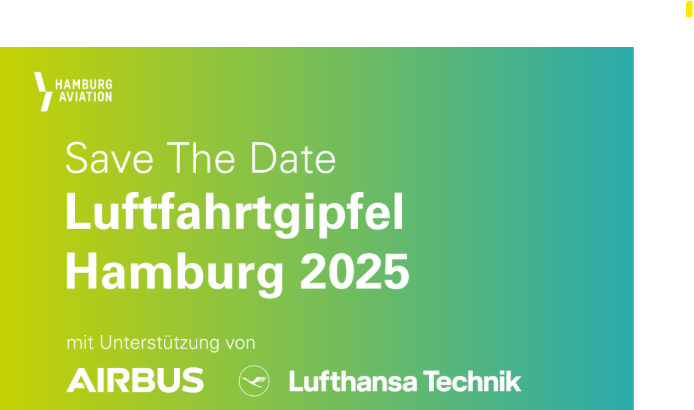 Logo Luftfahrtgipfel Hamburg 2025
