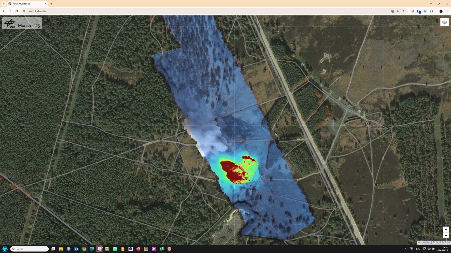 MACS thermal data