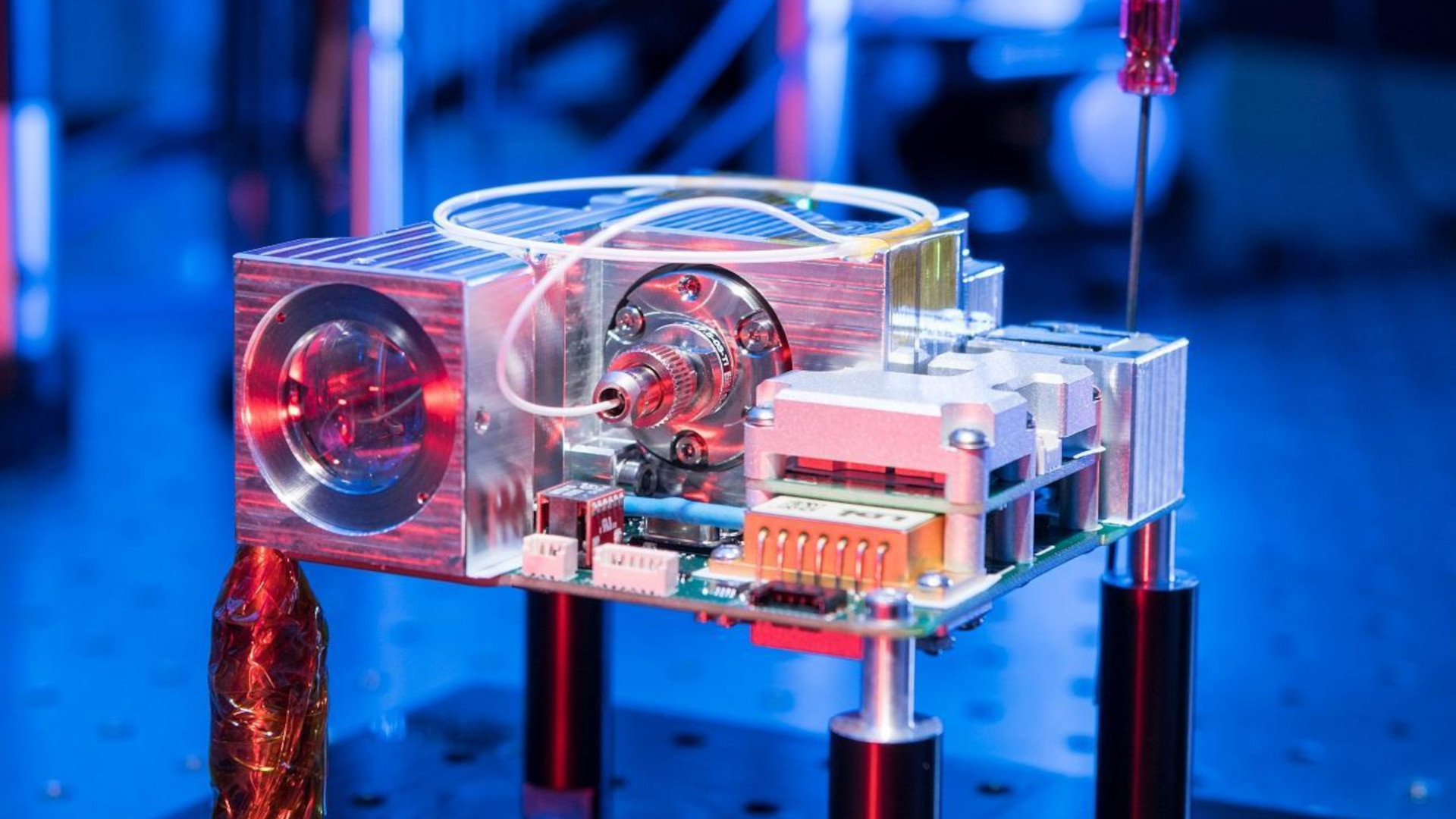 Flight model of the OSIRIS4CubeSat laser terminal