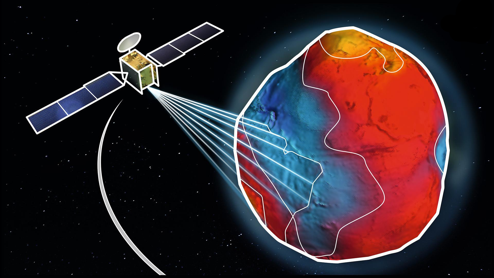 Quantum sensors for earth observation
