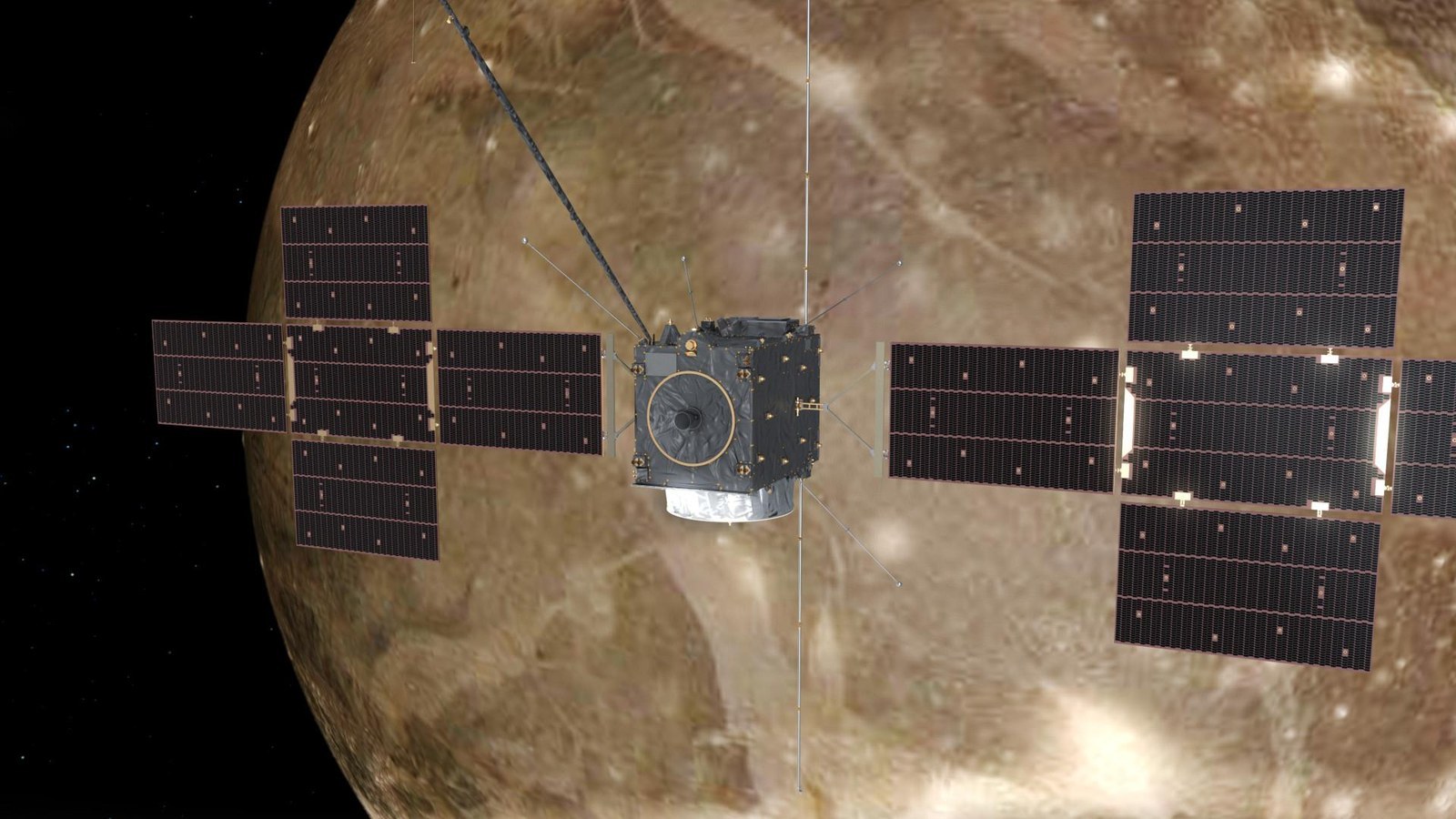 Ganymede flyby