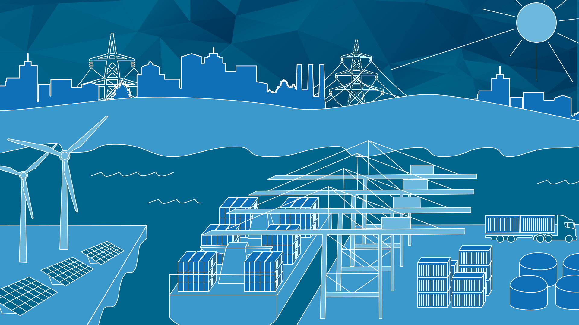 A systemic approach to energy and logistics