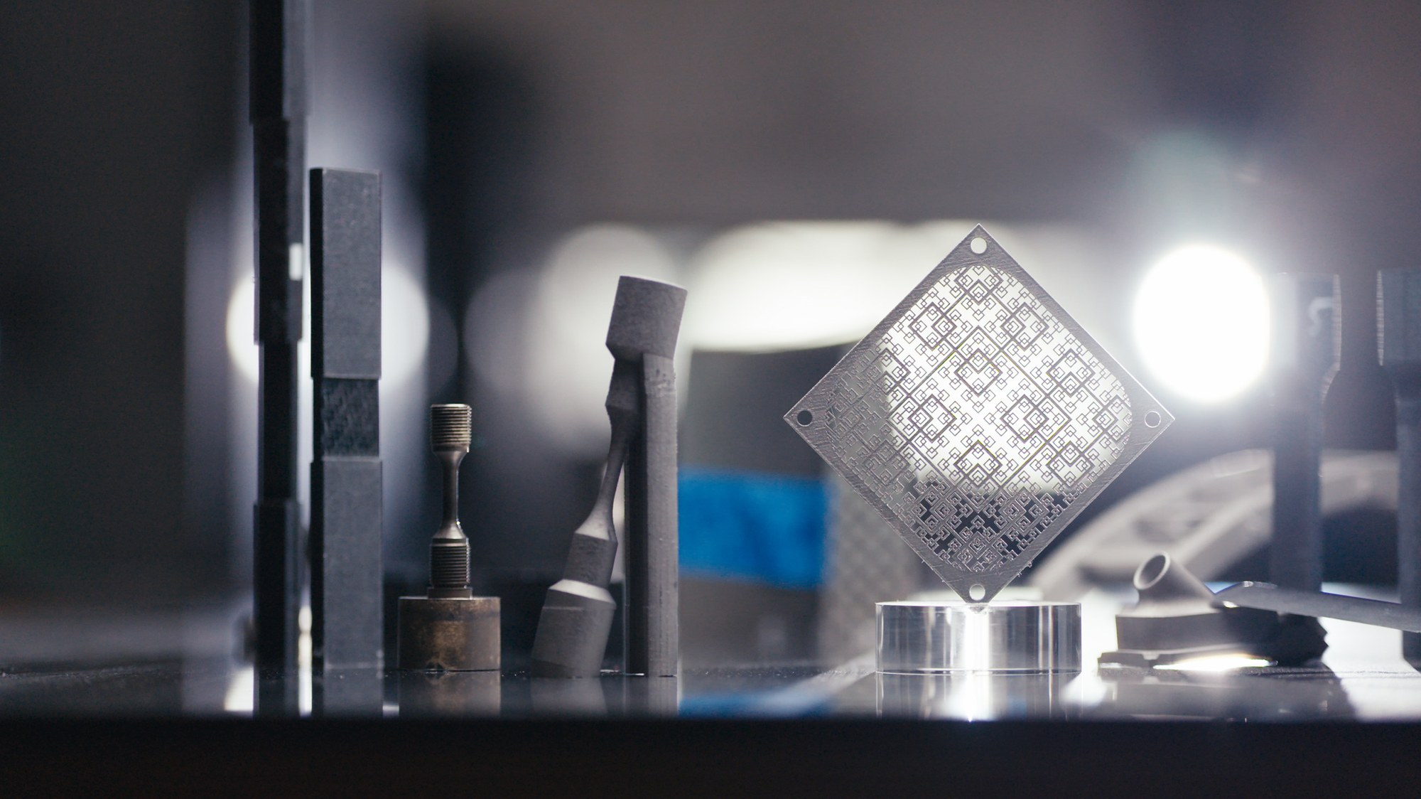 Various 3D-printed components