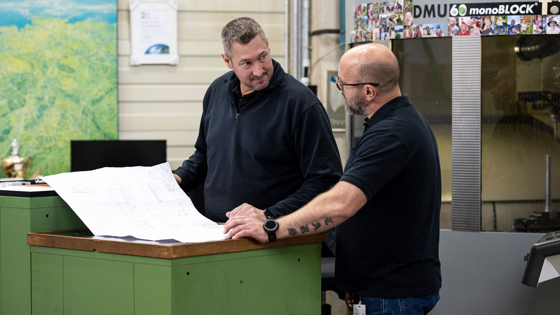 Consultation during the manufacturing process