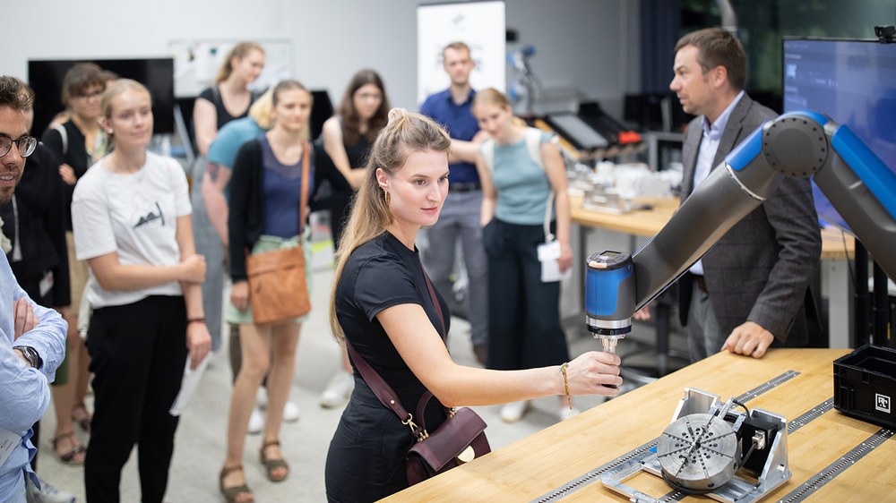 Visit to the acatech Lernwerkstatt