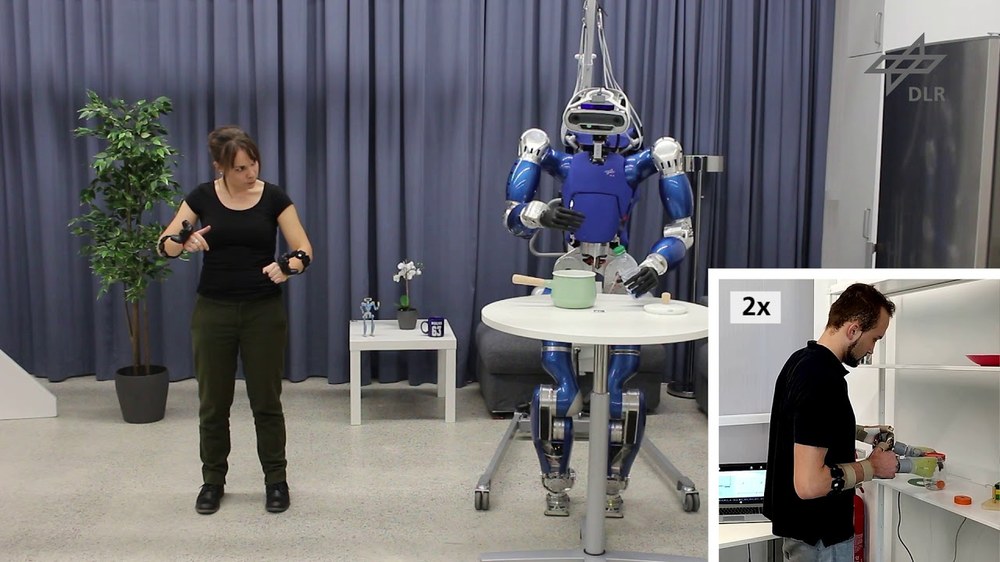 Video: Bimanual teleoperation of a compliant, whole-body-controlled ...