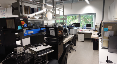 Characterization laboratory for analysis of material samples and coatings