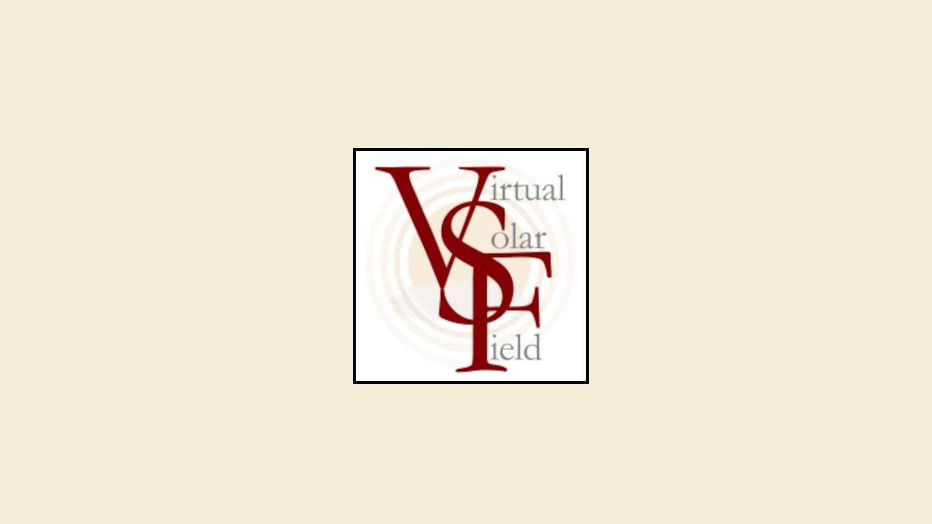 Virtual Solar Field (VSF)