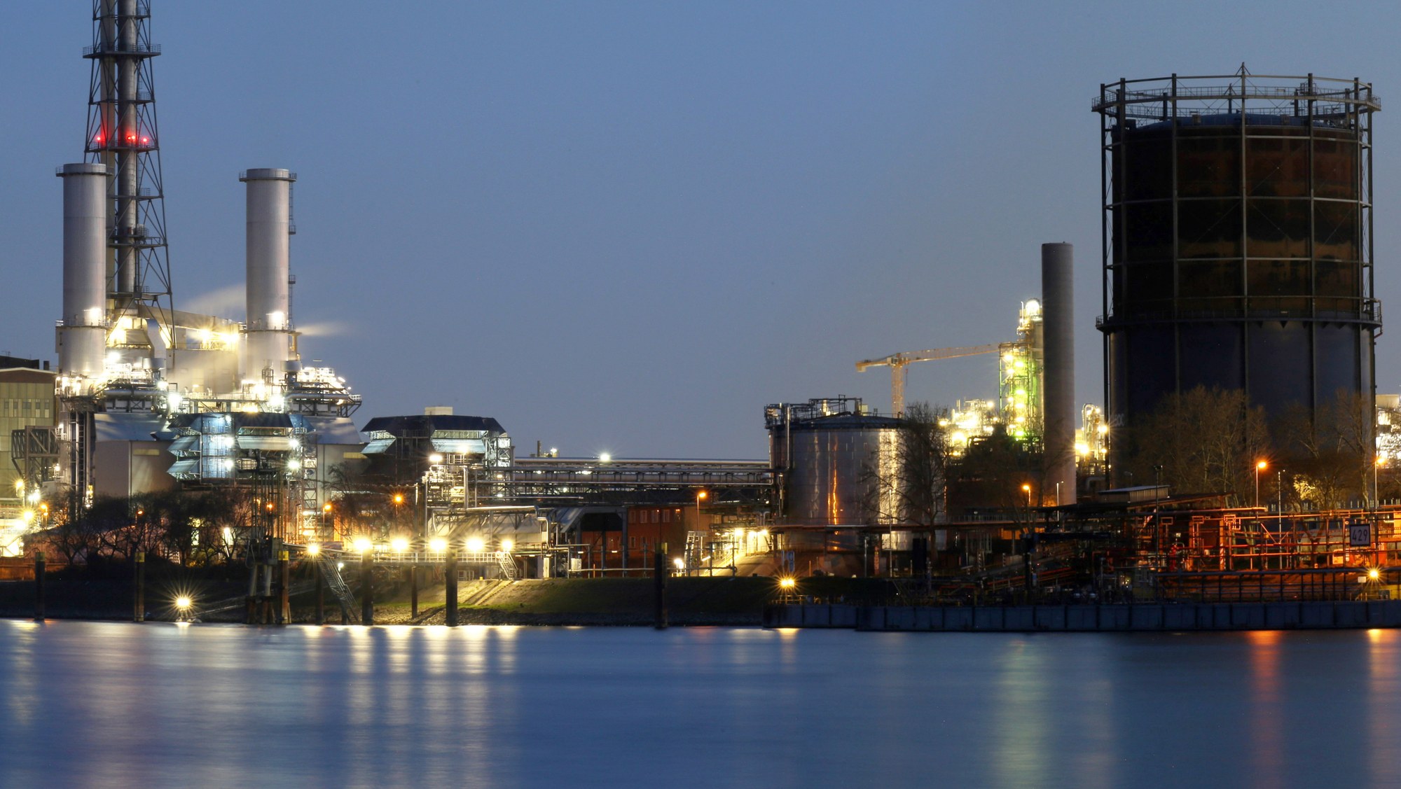 BASF chemical plant in Ludwigshafen