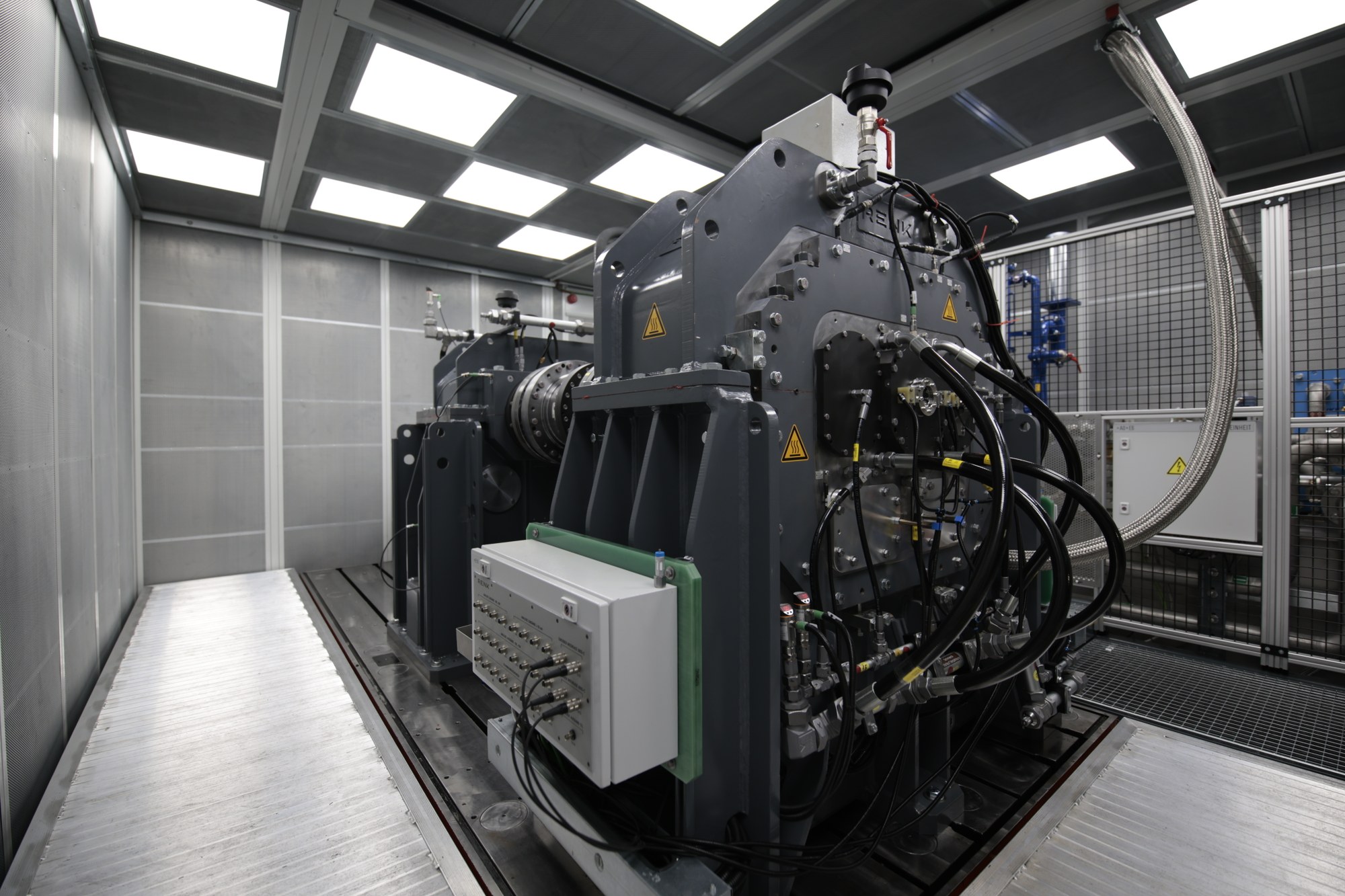 Gear tension test stand GRACE